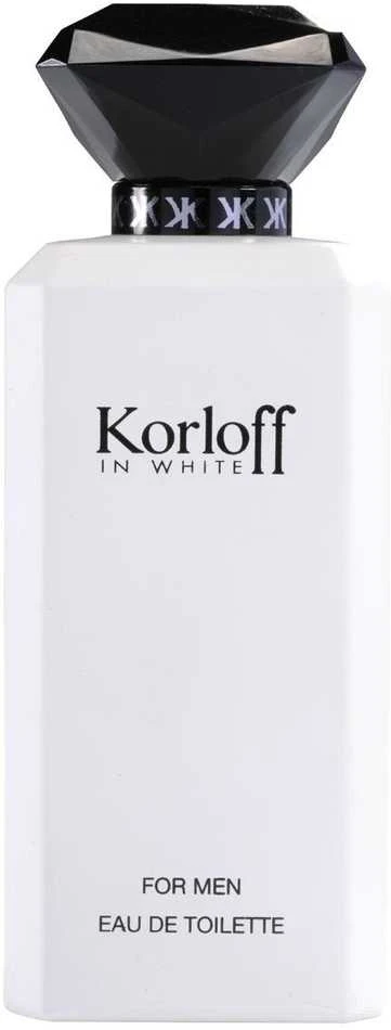 Korloff Paris In Baltas EDT tualetinis vanduo vyrams, 88 ml
