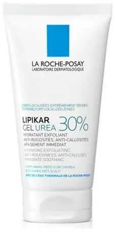 La Roche-Posay LRP Lipikar Lait Urea 30% Gel drėkinamasis kūno losjonas su šlapalu, 50 ml