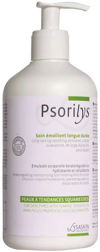 Lab Lysaskin Psorilys apsaugo ir drėkina kūno emulsija, 200 ml