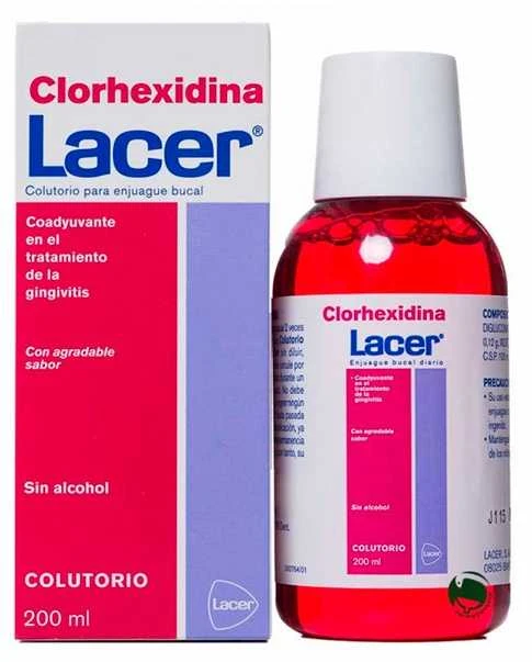 Lacer Chlorheksidino burnos skalavimo skystis 200ml