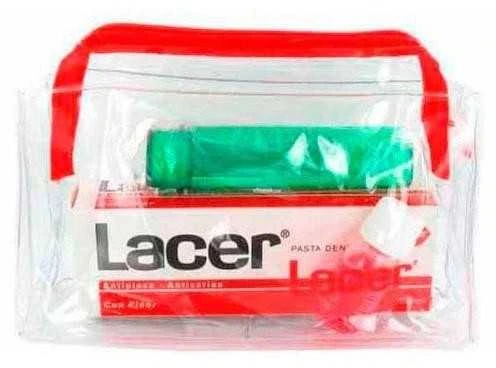 "Lacer" kelioninis rinkinys Pastos burnos skalavimo skystis