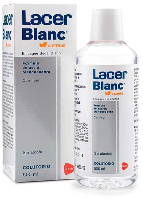 Lacer Lacerblanc citrusinis burnos skalavimo skystis 500 ml