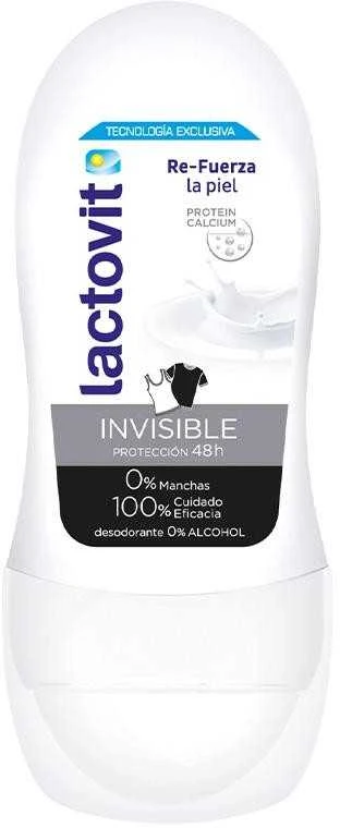Lactovit Invisible rutulinis Dezodorantas 50ml