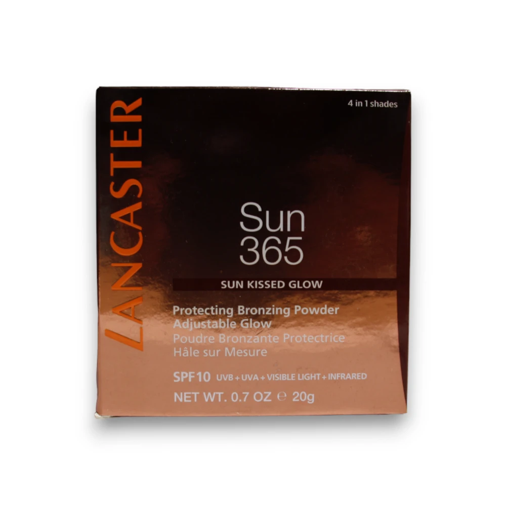 Lancaster, „Sun 365“ reguliuojamo švytėjimo suteikianti bronzantinė kompaktinė pudra, 20 g *Mėginys