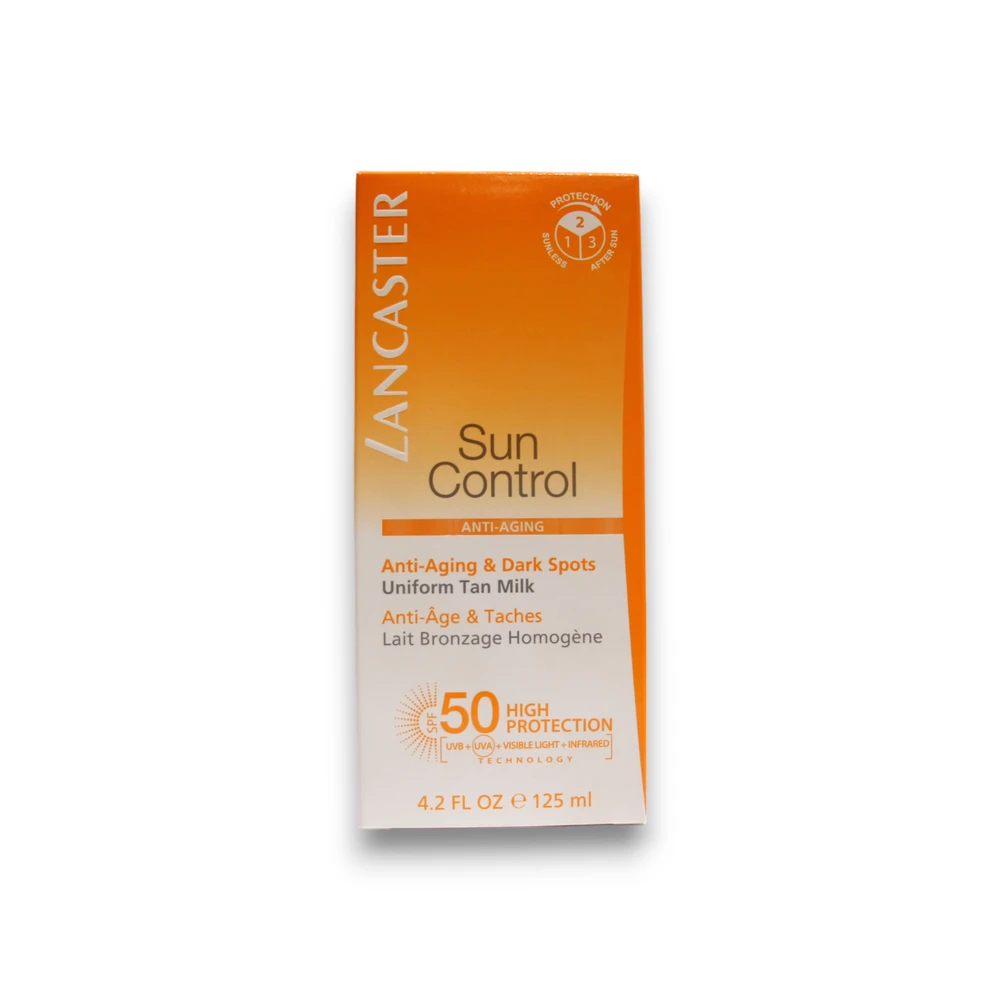 Lancaster, „Sun Control“ apsauginis losjonas nuo raukšlių, SPF 50, 125 ml *Mėginys