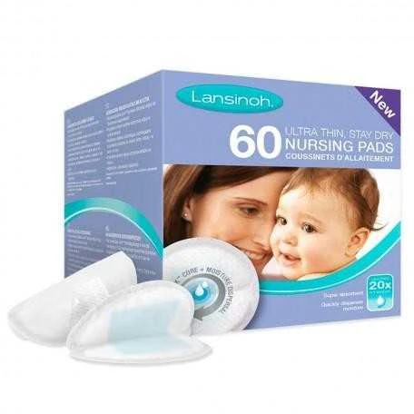 "Lansinoh" vienkartiniai įklotai į liemenėlę 60 vnt