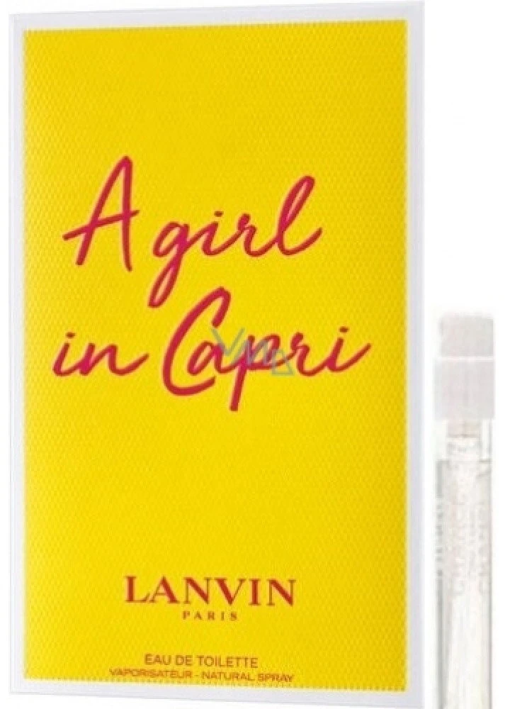 Lanvin Lanvin, A Girl In Capri, tualetinis vanduo, moterims, 2 ml * buteliukas moterims