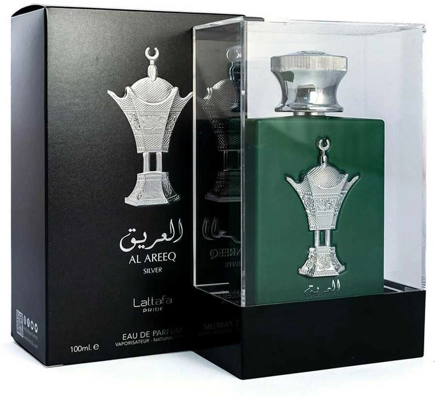 Lattafa Pride Al Areeq Sidabrinis EDP parfumuotas vanduo unisex, 100 ml