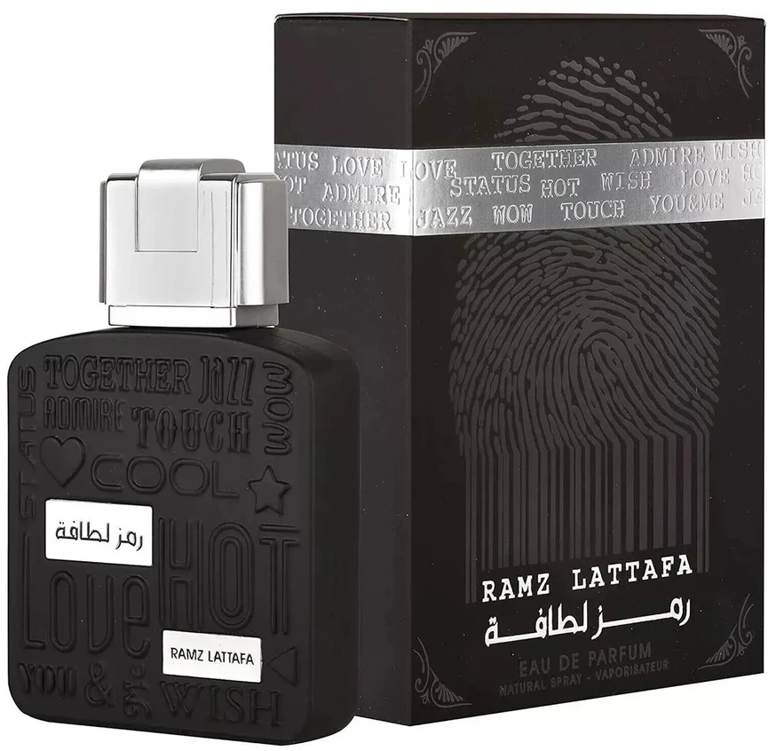 Unisex kvepalai Lattafa Ramz Lattafa Silver EDP, 100 ml