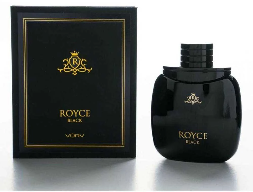 Vurv Royce Juodas EDP parfumuotas vanduo vyrams, 100 ml
