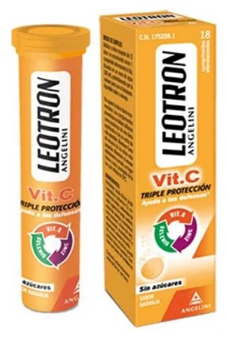Leotron Vitamin C 18 Effervescent Tablets