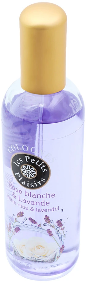 Les Petits Plaisirs, Rose Blanche - Lavande, Eau De Cologne, For Women, 100 ml