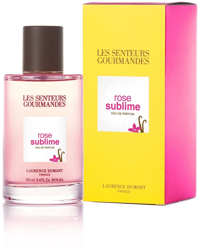Les Senteurs Gourmandes, Sublime Rose, Eau De Parfum, For Women, 100 ml