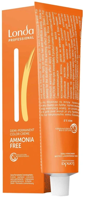 Londa Professional Londacolor plaukų dažai be amoniako, pusiau permanentiniai, 7/4, vidutinio šviesumo vario spalvos, 60 ml