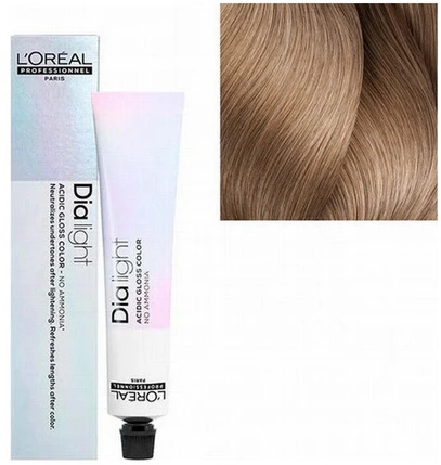 L'Oreal Professionnel Dia Light ilgalaikiai plaukų dažai be amoniako 9.02, 50 ml