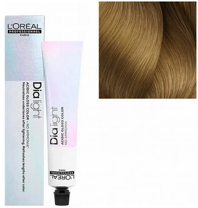 L'Oreal Professionnel Dia Light ilgalaikiai plaukų dažai be amoniako 8.3, 50 ml