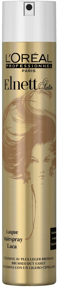 L'Oreal Professionnel Elnett plaukų lakas, skirtas formuoti itin tvirtą fiksaciją, 500 ml