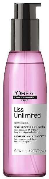 L'oreal Professionnel Liss Unlimited Professional Smoother Serum Glotninamasis plaukų serumas 125ml