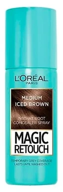 L'Oreal Paris Magic Retouch Root Touch-Up purškiklis Medium Iced Brown, 75 ml