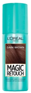 L'Oreal Paris Magic Retouch Root Touch-Up purškiklis 02 Dark Natural Brown, 75 ml