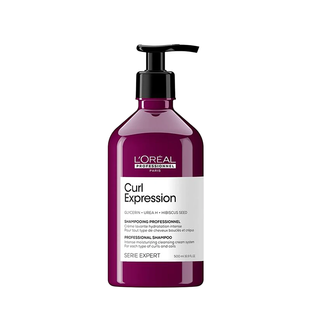 Plaukų šampūnas L’oreal Professionnel Curl Expression Intense Moisturizing Cleansing Kreminis Šampūnas 500ml
