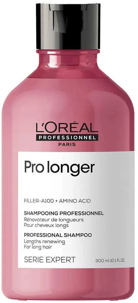 L'Oreal Professionnel Serie Expert Pro Longer Filler-A100 + Amino Acid plaukų šampūnas, atkuriantis ilgį, 300 ml