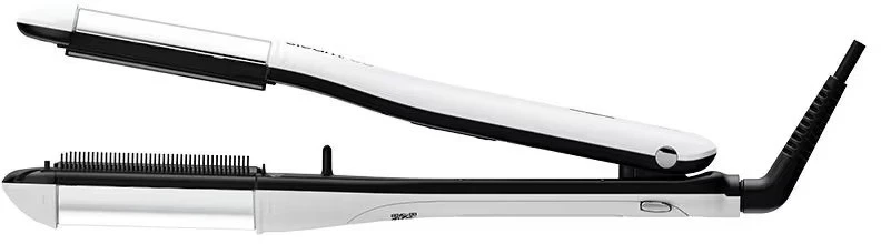 „L'Oreal Professionnel SteamPod“ elektrinis mini garinis plaukų tiesintuvas, juodas/baltas
