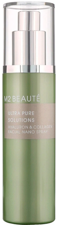 M2 Beaute Ultra Pure Solutions hialurono rūgšties senėjimą stabdantis purškiklis veidui, 75 ml