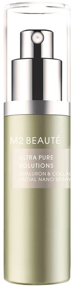 M2 Beaute Ultra Pure Solutions hialurono rūgšties senėjimą stabdantis purškiklis veidui, 20 ml