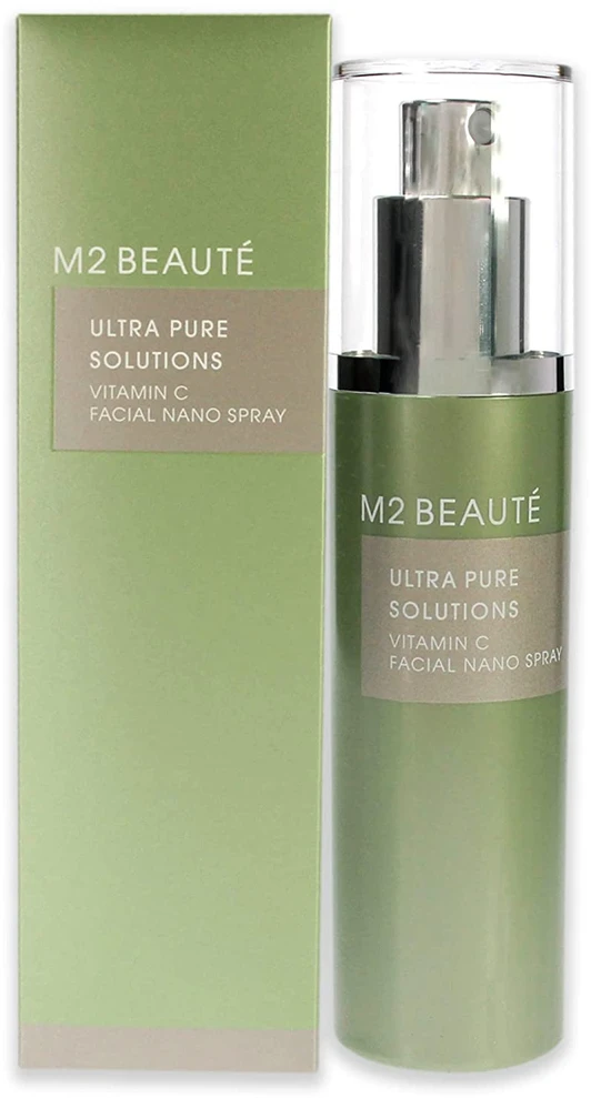 M2 Beaute Ultra Pure Solutions vitamino C drėkinamasis purškiklis veidui, 75 ml
