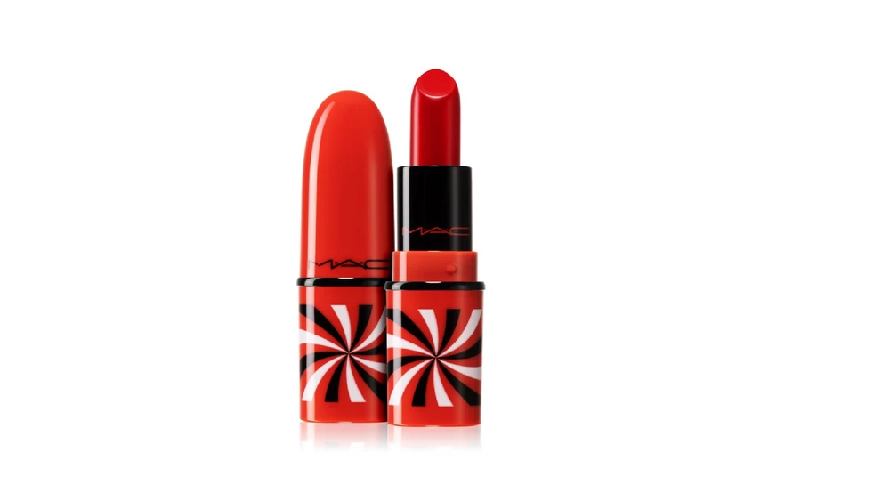 MAC moteriški lūpų dažai pusiau matiniai Kreminis Lipstick Wild Card, 3 g