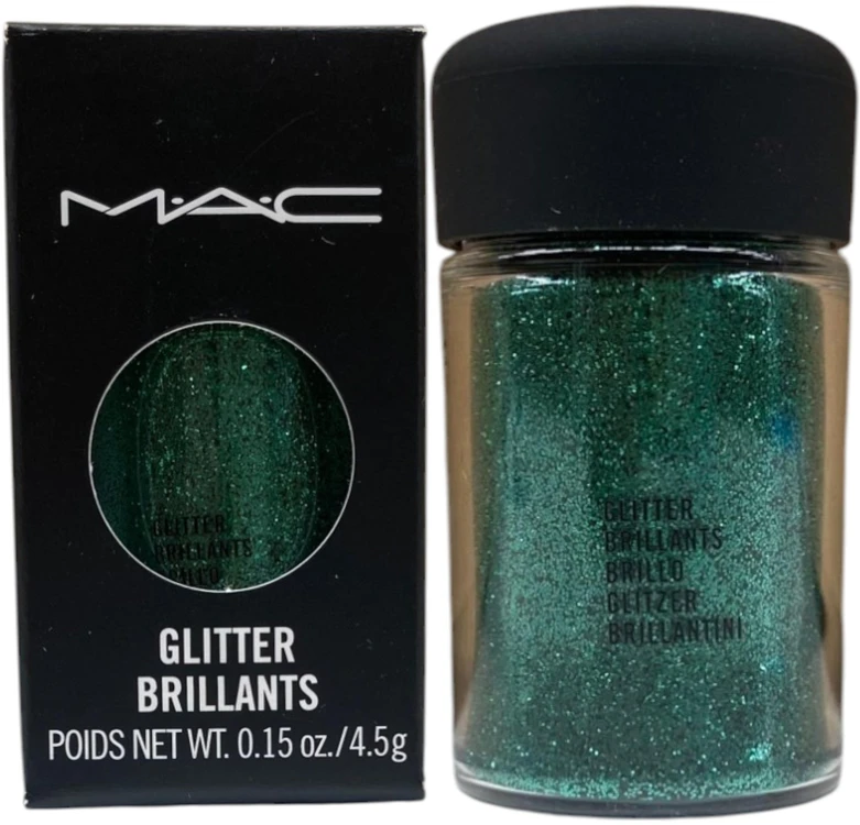 MAC Pigment Loose Glitter Eyeshadow Žalias 4.5 g