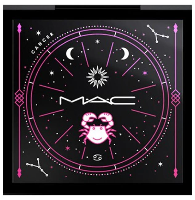 MAC Pro Colour tuščia plastikinė makiažo paletė „Cancer“ su 4 skylutėmis