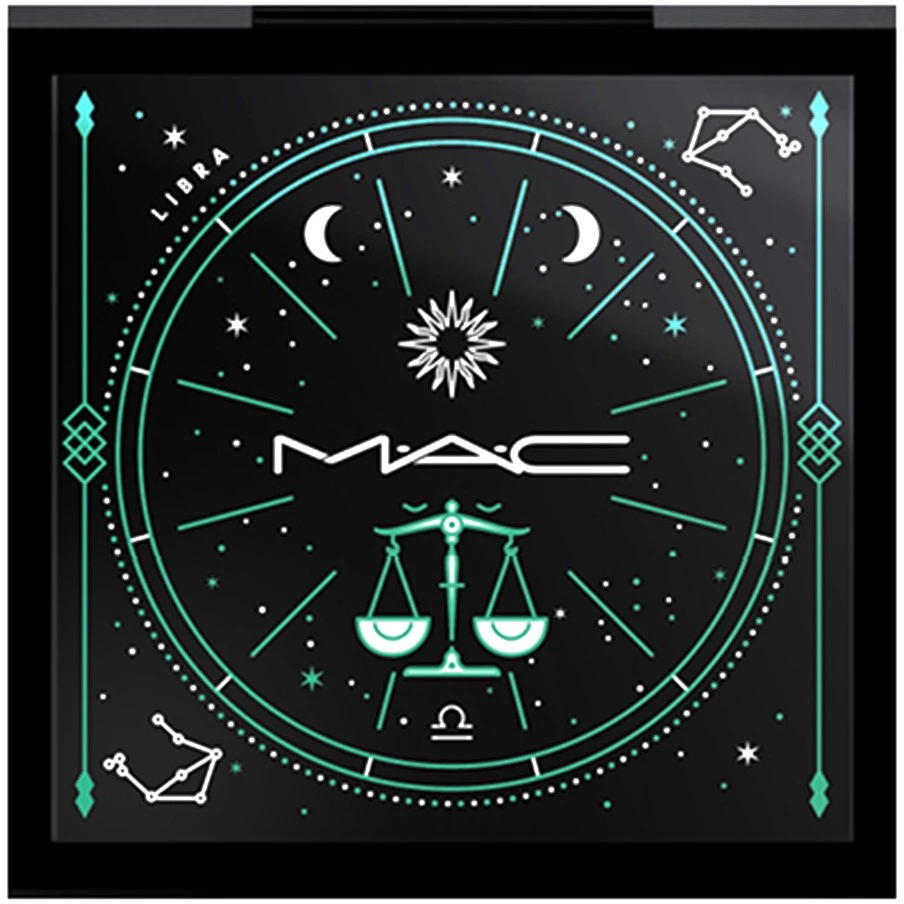 MAC Pro Colour tuščia plastikinė makiažo paletė Libra su 4 skylutėmis