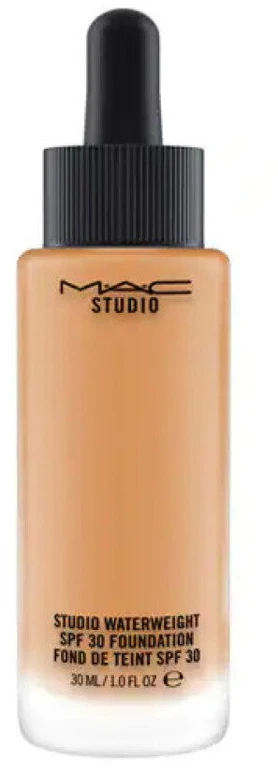 MAC Studio Waterweight ilgai išliekantis skystas makiažo pagrindas su vitaminu E NC45 SPF 30, 30 ml