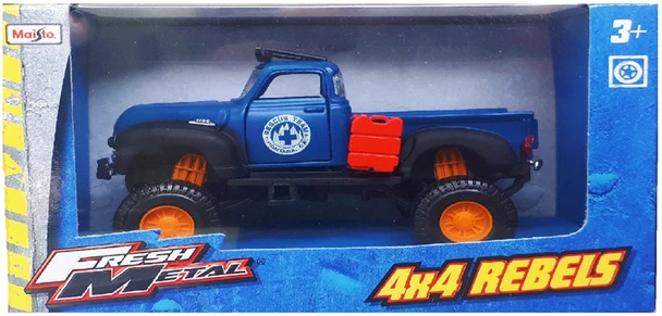 MAISTO DIE CAST automobilių modelis Fresh Metal 4x4 Rebels, asortimentas, 21205