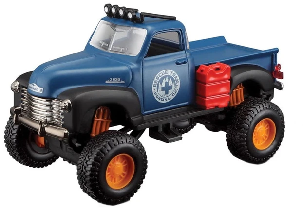 MAISTO DIE CAST automobilių modelis Fresh Metal 4x4 Rebels, asortimentas, 21205