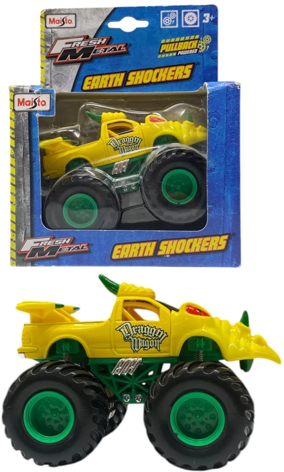 Maisto, Fresh Metal, Earth Shockers, Toy Car, 8+ metai