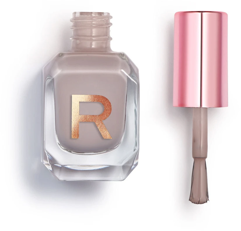 Makeup Revolution Express Nagų lakas Chill Pilkas, 10 ml