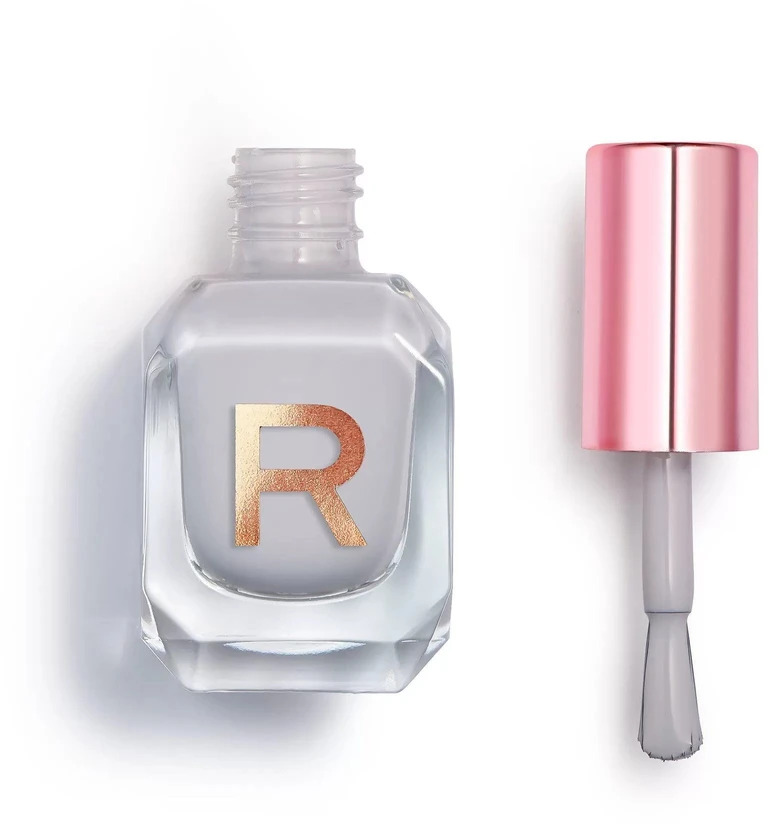 Makeup Revolution Express Nagų lakas Uniform Pilkas, 10 ml