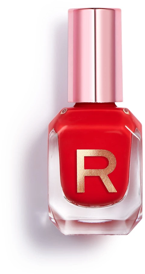 Makeup Revolution Express Nagų lakas Raudona Rush, 10 ml