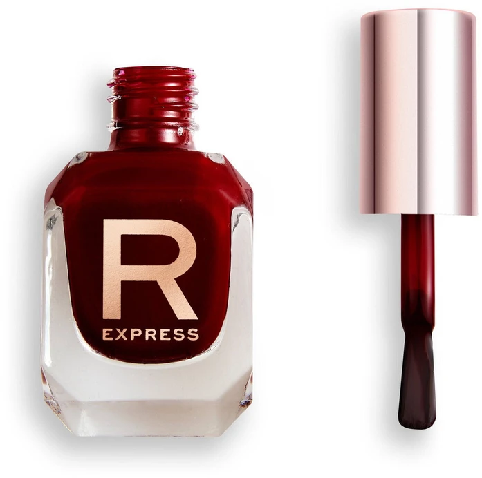 Makeup Revolution Express Nagų lakas Seduce Wine, 10 ml