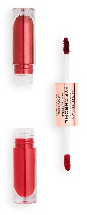 Skysti akių šešėliai „Makeup Revolution Eye Chrome“ „Adore“ 4,4 ml
