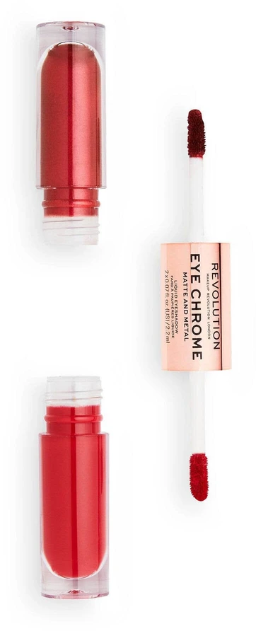 Skysti akių šešėliai „Makeup Revolution Eye Chrome“ „Adore“ 4,4 ml