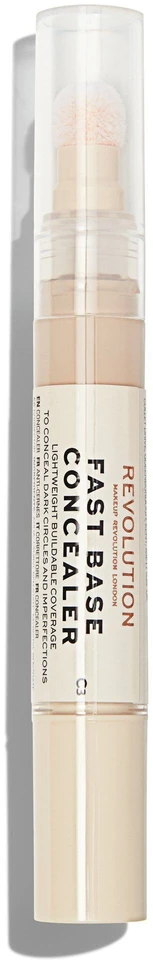Makeup Revolution Fast Base Maskuoklis Paakių Maskuoklis Pen C 3 4.5 ml