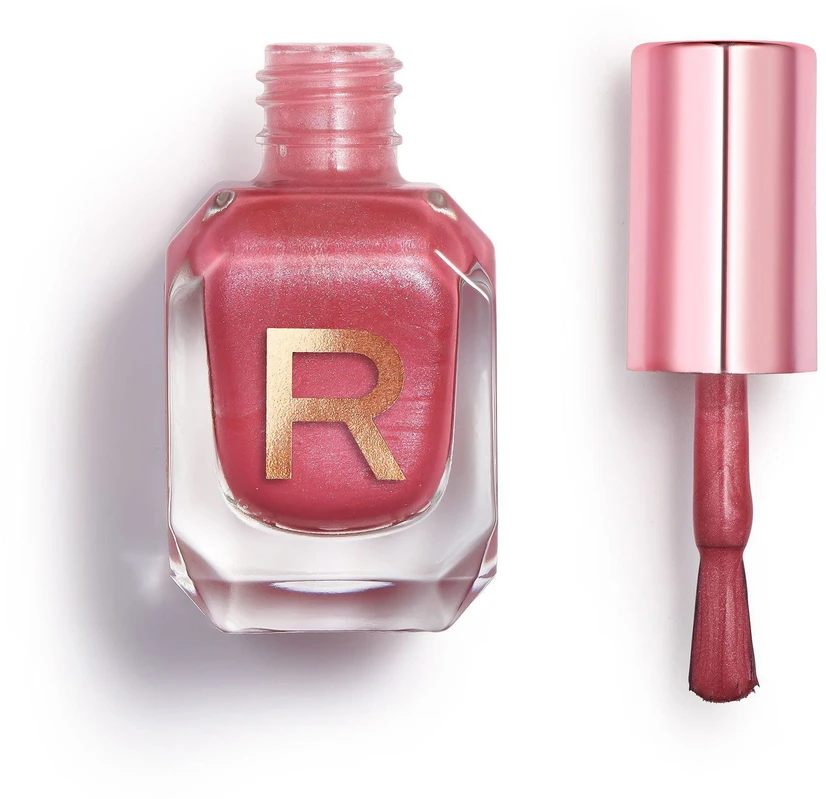 „Makeup Revolution“ blizgus nagų lakas „Satin“, 10 ml