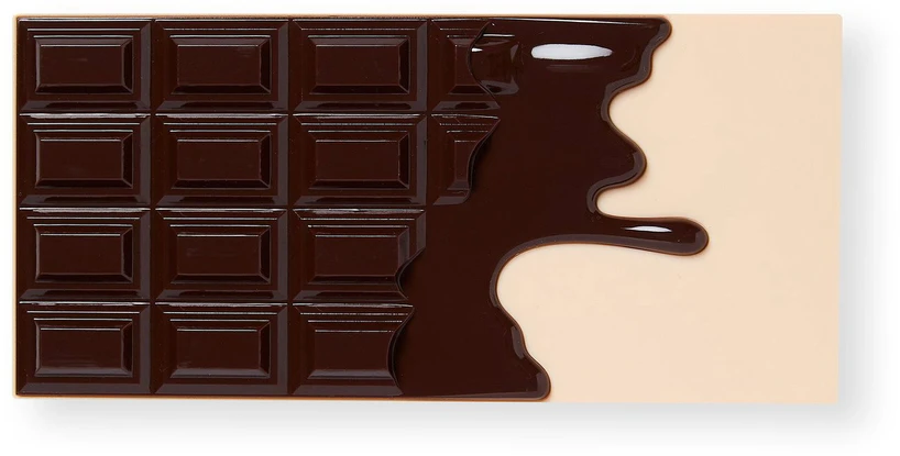 „Makeup Revolution I Heart“ akių šešėlių paletė „Caramel Nudes Chocolate“ 18 atspalvių, 18 g