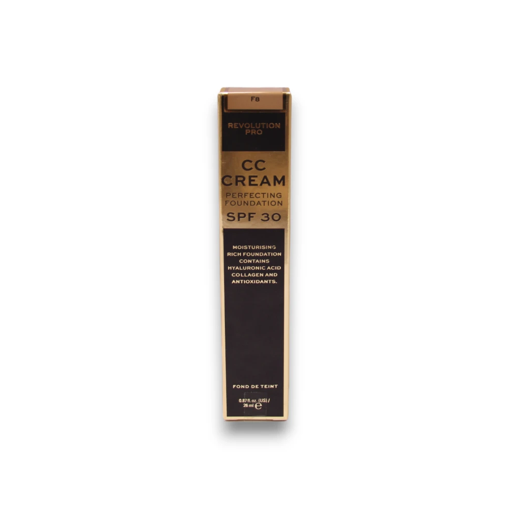 „Makeup Revolution Pro CC Perfecting CC Kreminis F8 SPF 30“, 26 ml