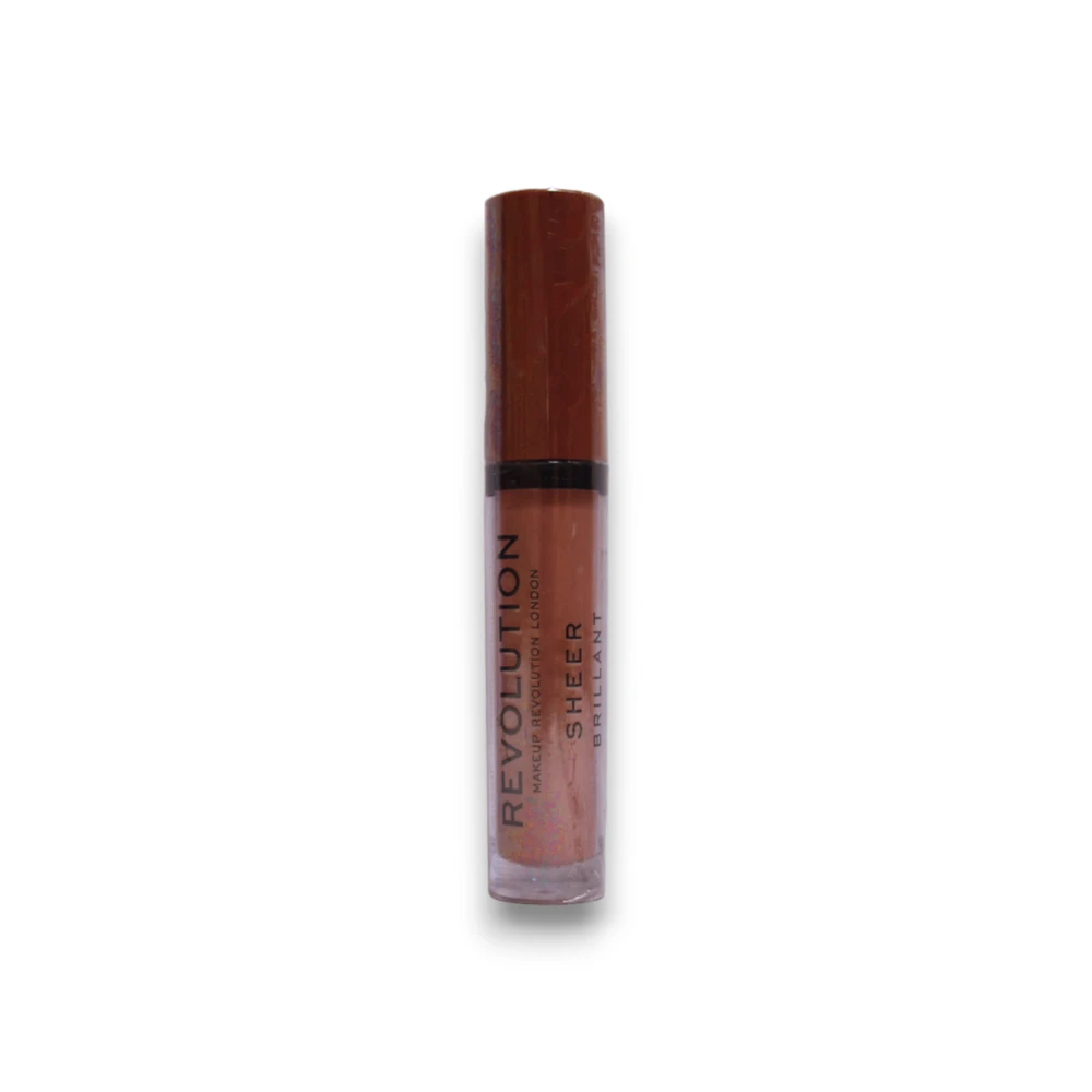 Makeup Revolution Sheer Lip Skysti lūpų dažai. Spalva: Brunch 123