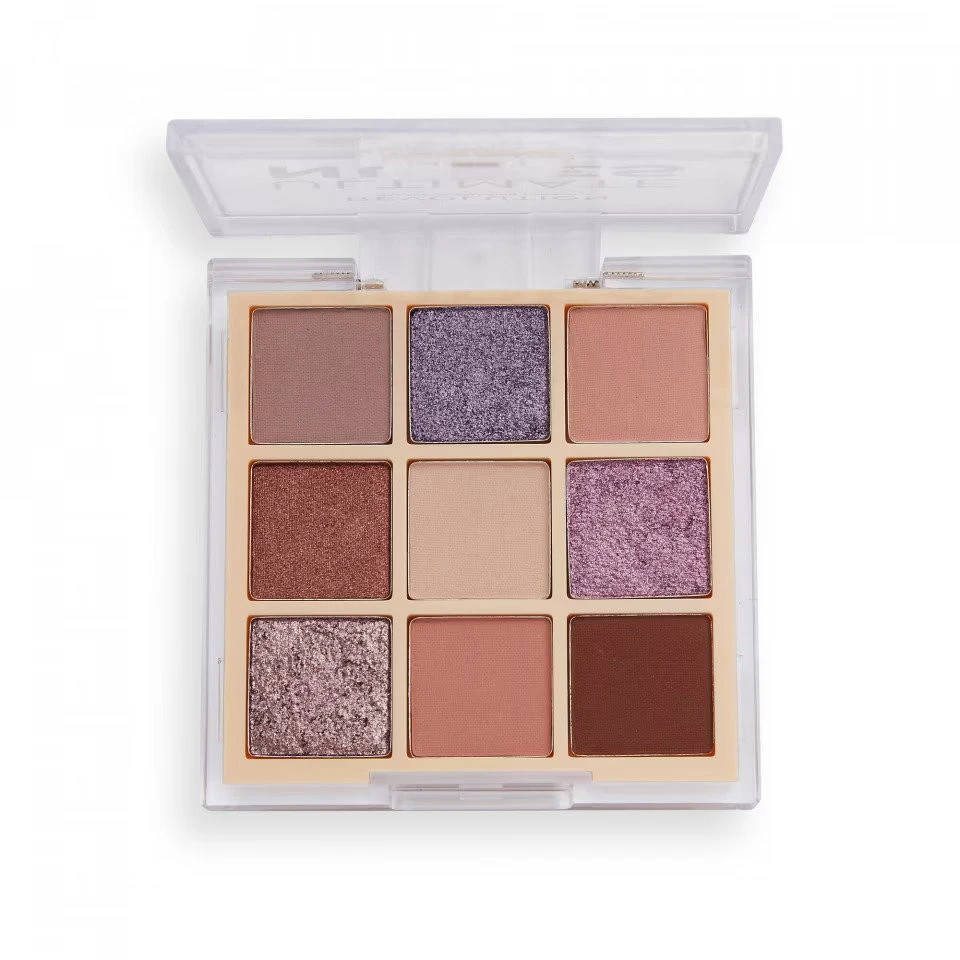 „Makeup Revolution Ultimate Nudes“ akių šešėlių paletė „Light“, 9 atspalviai, 8,1 g